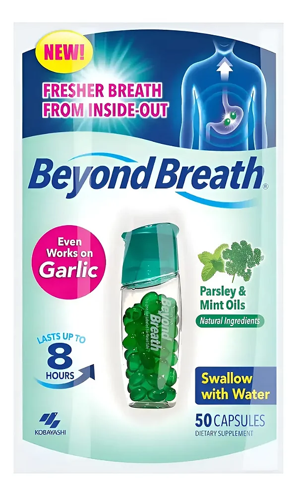 Cápsulas P/ Refrescar O Hálito Sabor Menta Beyond- 50 Cápsulas