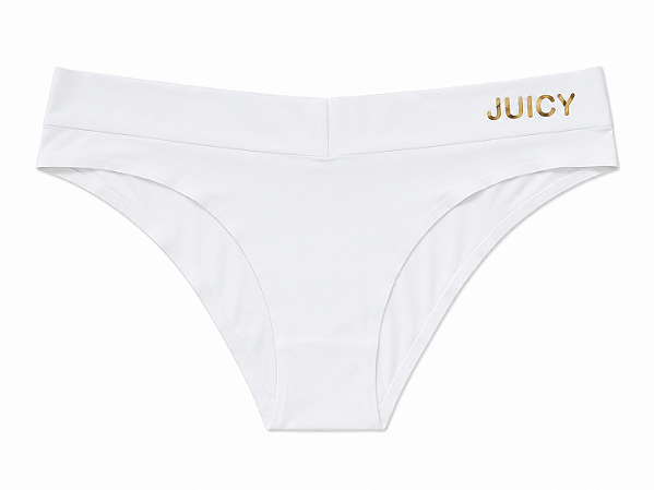 Calcinha Sem Costura Juicy Couture Branca - Tam:G