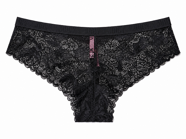 Calcinha de Renda Juicy Couture Preta- Tam:P