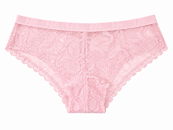 Calcinha de Renda Juicy Couture Rosa Claro- Tam:P
