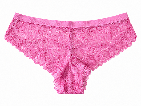 Calcinha de Renda Juicy Couture Rosa - Tam:P