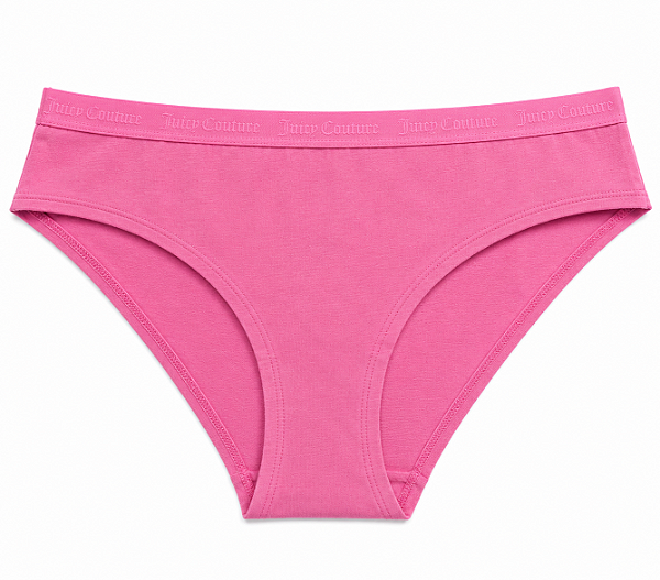 Calcinha Algodão com Costura Juicy Couture Rosa - Tam:G