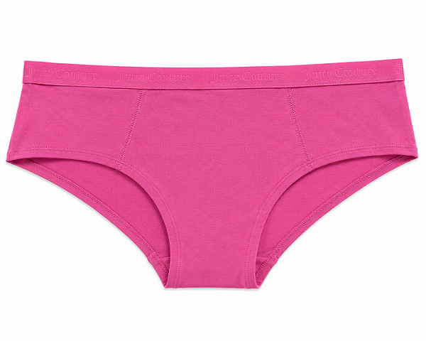 Calcinha Algodão com Costura Juicy Couture Rosa Pink - Tam:G