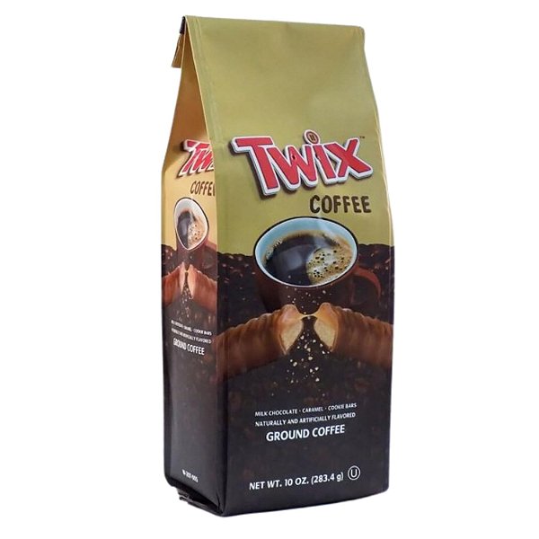 Café Moído de Torra Média com Sabor de Barra de Chocolate Twix (Chocolate ao Leite e Caramelo) – 283 g