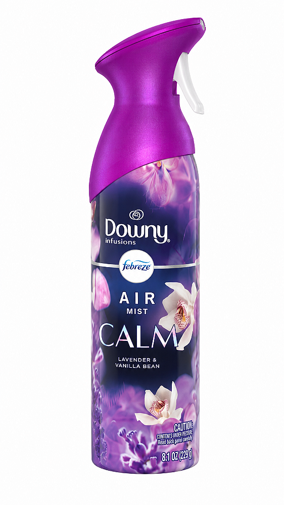 Downy Infusions Air Mist Calm Lavender & Vanilla Bean com Febreze – Aromatizador de Ambientes 230 ml