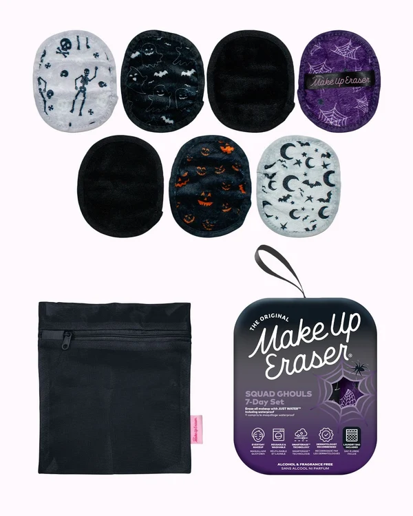 The Original MakeUp Eraser Kit Squad Ghouls de 7 Dias