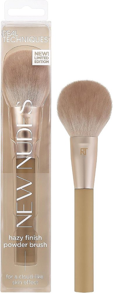 Pincel de pó New Nudes Hazy Finish Real Tecniques