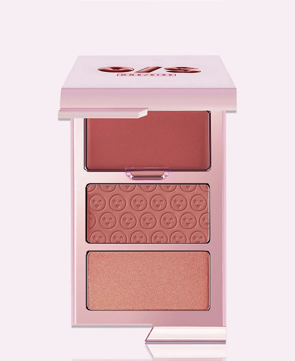 Cheek Clapper Paleta de Trio de Blush 3D One Size - Cor: Phat Ass