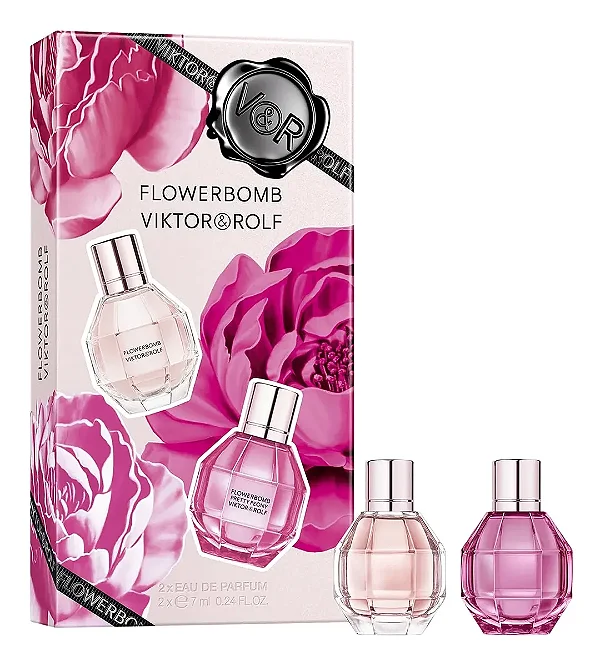 Kit Perfume Viktor&rolf Flowerbomb Eau De Parfum 2x7 Ml