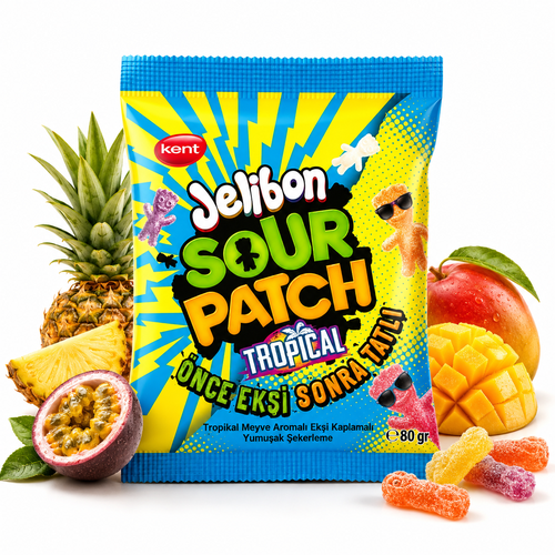 Sour Patch - Balas sabor Tropical 87g