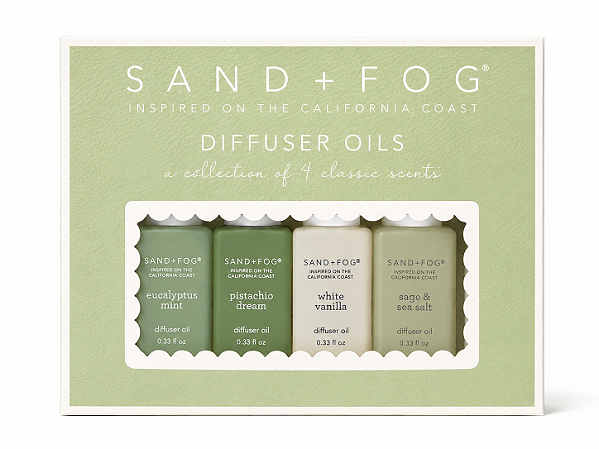Kit Sand + Fog Diffuser Oils – 4 Fragrâncias