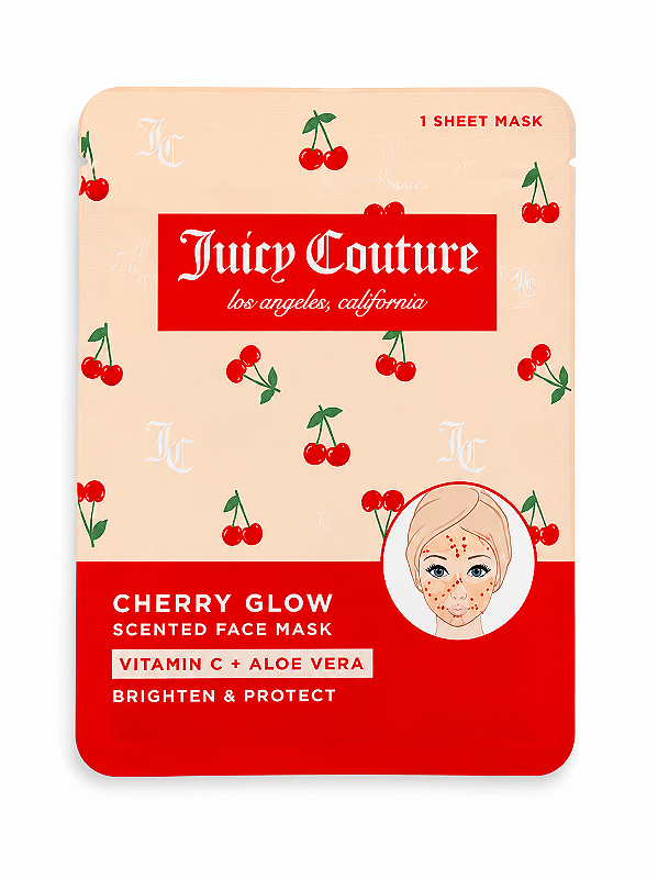 Juicy Couture Cherry Glow – Máscara Facial de Cereja - UNIDADE