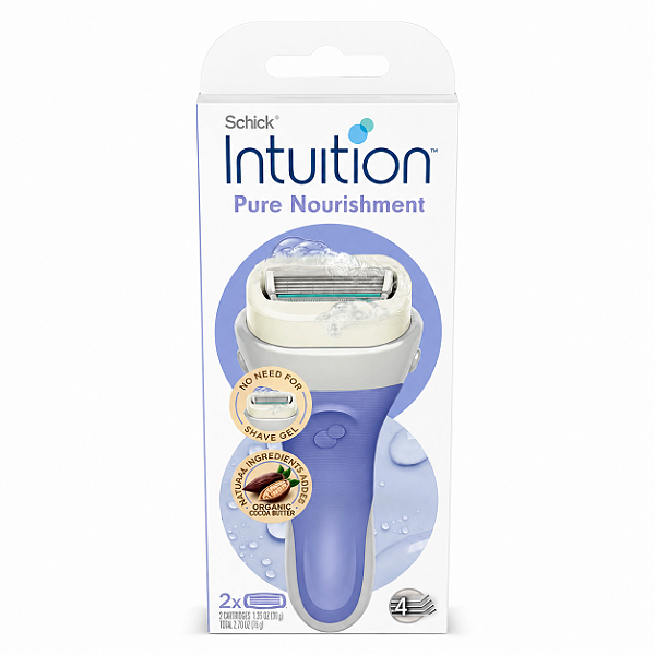 Aparelho de Depilação Schick Intuition Pure Nourishment – Com refill