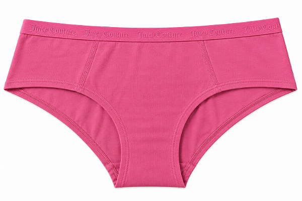 Calcinha Algodão com Costura Juicy Couture Rosa - Tam:GG