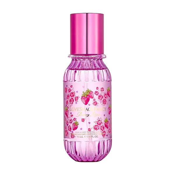 LoveShackFancy Mini Berry Kiss Hair & Body Perfume Mist with Marshmallow - 90ML
