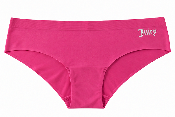Calcinha Feminina Juicy Couture Sem Costura Rosa – Tam:G
