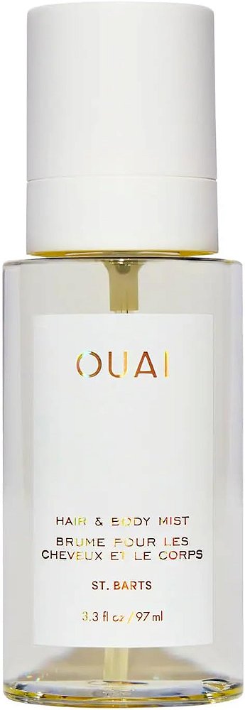 OUAI St. Barts Hair and Body Mist – Spray corporal com aroma tropical ( 98 ml)