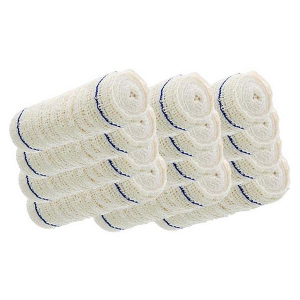 Ataduras de Crepe Orthocrem 15cm x 1,20m 13 fios Pacote com 12 unidades