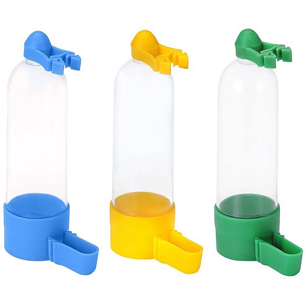 Bebedouro Plástico para Pássaros Médio 100 mL