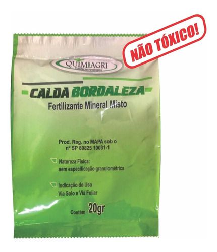 Calda Bordaleza Fertilizante 20g