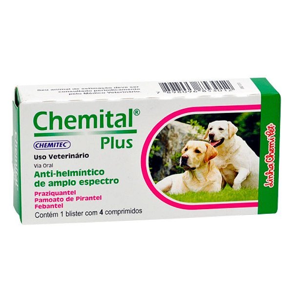 Chemital Plus 04 Comprimidos