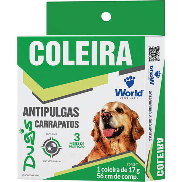Coleira Antipulgas e Carrapatos Dugs