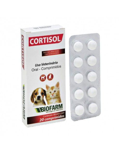 Cortisol 20 Comprimidos