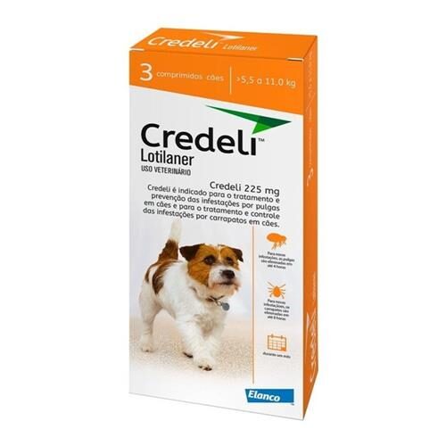 Credeli  laranja 5,5-11kg 3 comprimidos