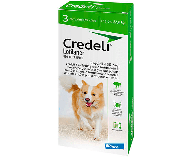 Credeli  verde 11-22kg 3 comprimidos