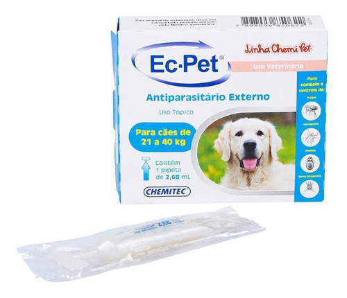 Ec pet 2,68ml cães 21 a 40kg