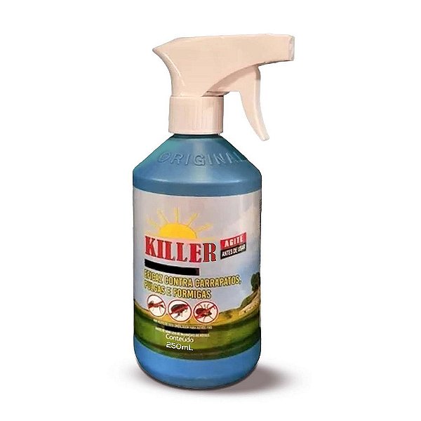 Killer Antipulgas e Carrapatos 250 mL