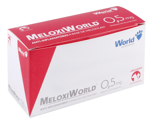 Meloxiworld Display 0,5mg 10 Blister 10 Comprimidos