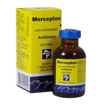 Mercepton Injetável 20ml Antitóxico