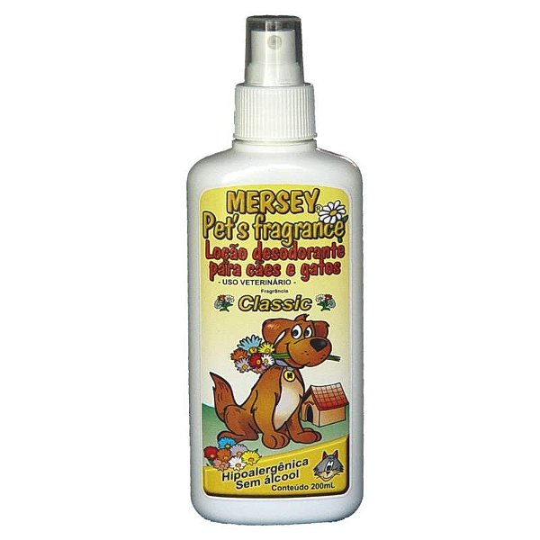 Mersey Pet's Fragrancy Loção Classic 200ml