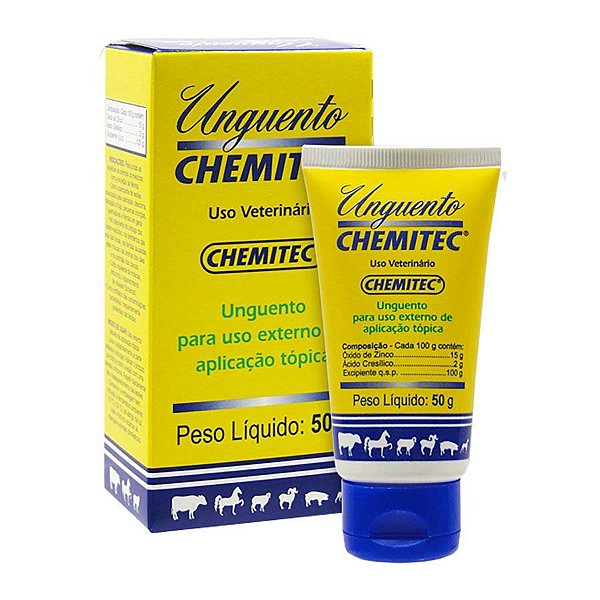 Pomada Cicatrizante Unguento Chemitec 50g