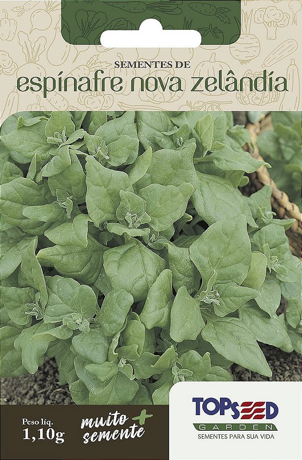 Sementes de Espinafre Nova Zelândia Topseed