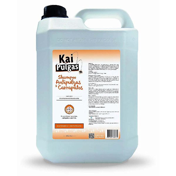 Shampoo Kaipulgas 5 Litros para Cães