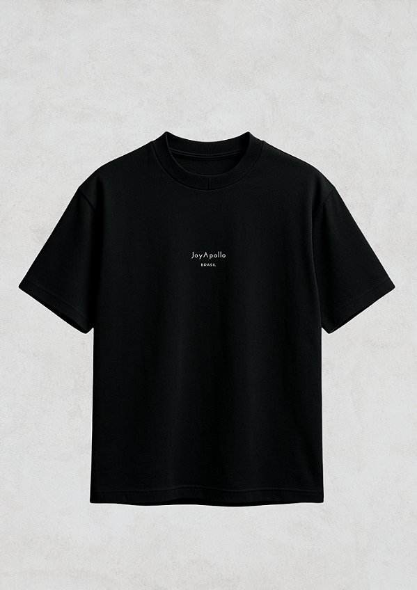 Camiseta Joy Apollo Clássica Preta