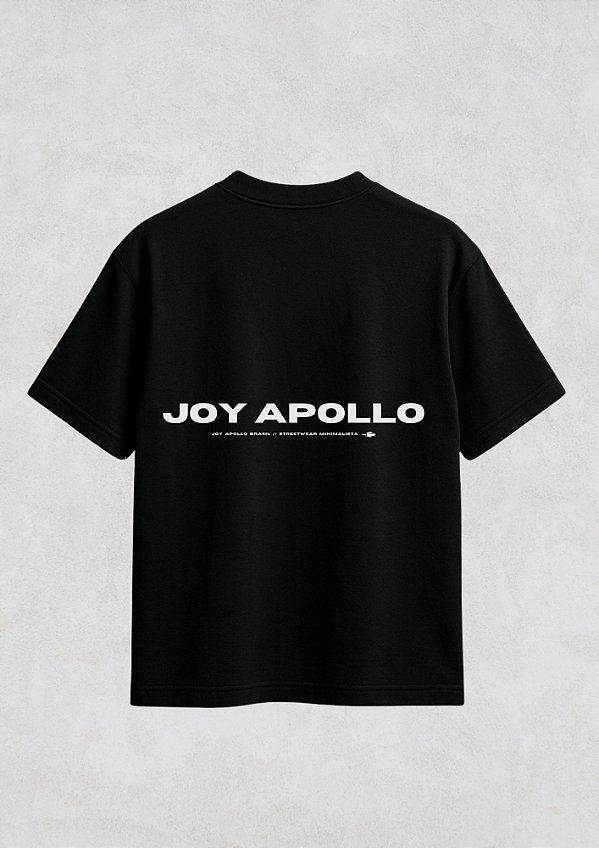 Camiseta Joy Apollo Retorno Preta