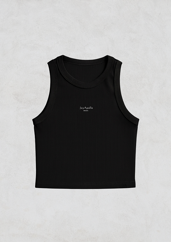 Cropped Joy Apollo Clássico Preto