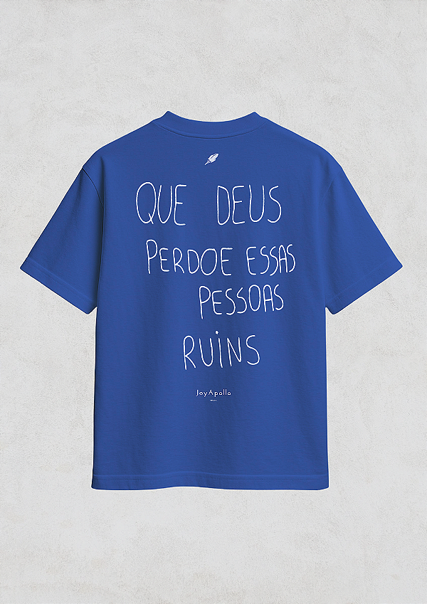 Camiseta Joy Apollo Perdoa Copa Azul