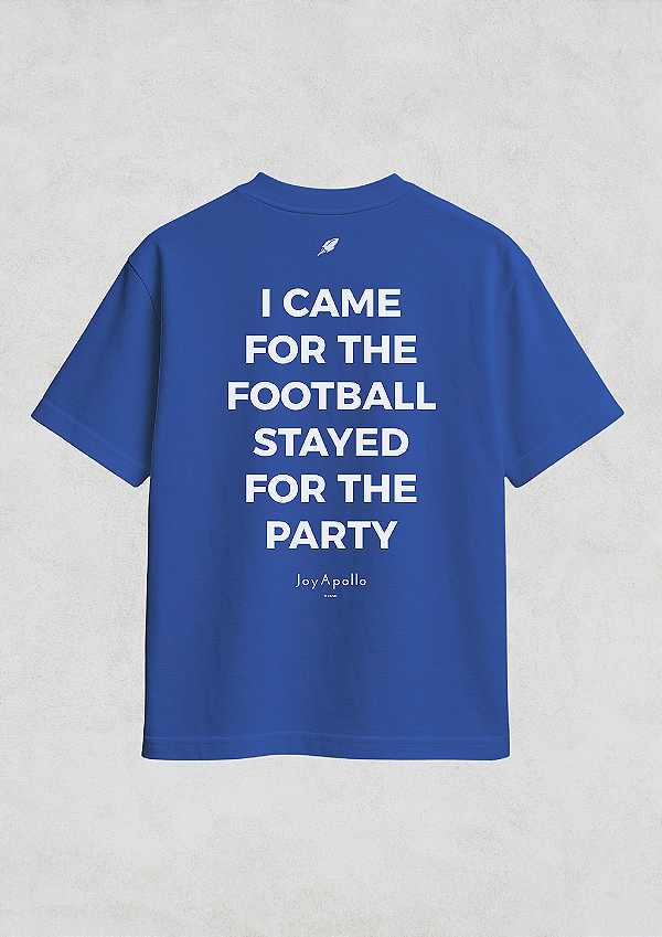 Camiseta Joy Apollo Festa Copa Azul
