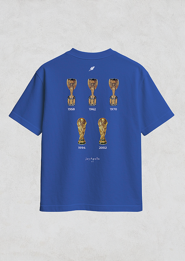 Camiseta Joy Apollo Taças Copa Azul