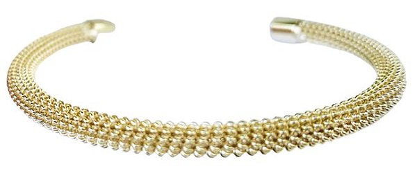 BRACELETE RÍGIDO DOURADO