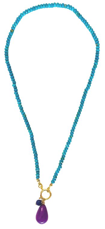 COLAR DE PEDRAS NATURAIS