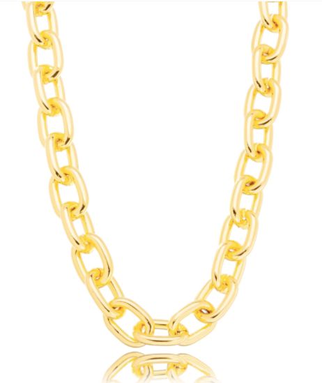 COLAR ELOS MÉDIOS DOURADO