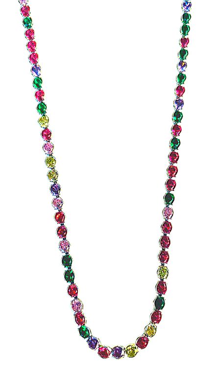 CHOKER RIVIERA COLOR RÓDIO BRANCO