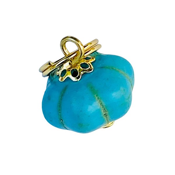 PINGENTE PEDRA TURQUESA