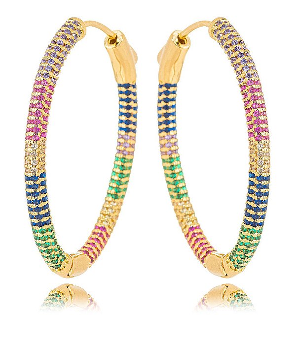 ARGOLA FINA COLOR - SHINE