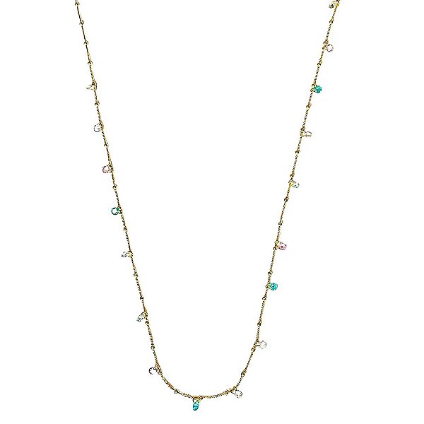 COLAR LONGO POÁS E PONTO DE LUZ